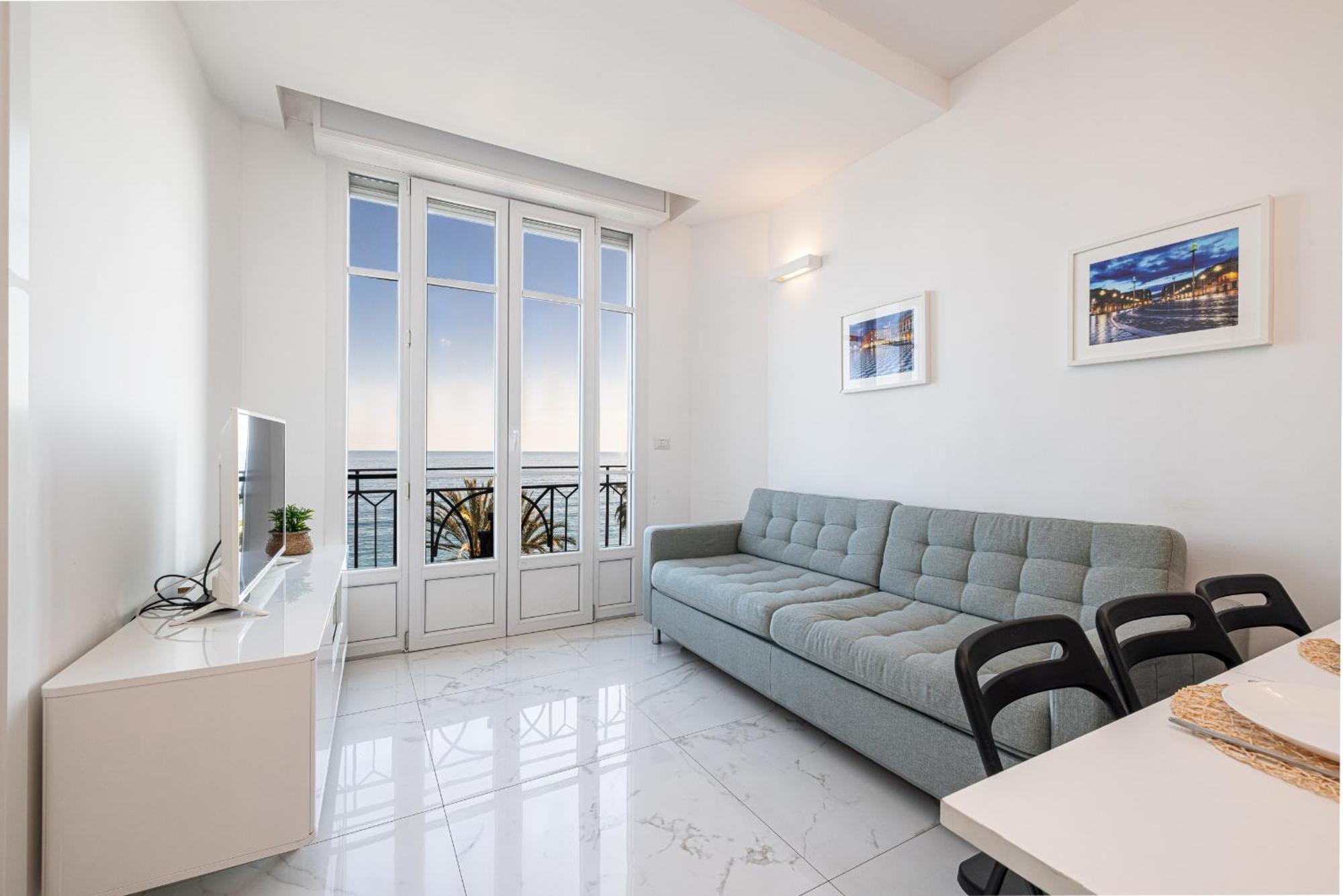 Sea View - 2 Bdr Promenade Des Anglais Nice Luaran gambar
